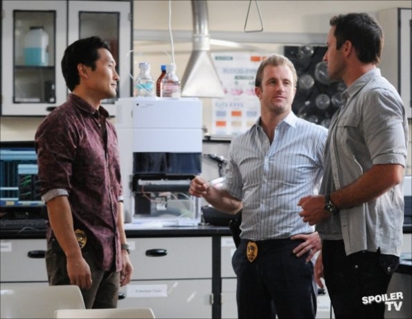 Chin (Daniel Dae Kim), Danny (Scott Caan) et McGarrett (Alex O'Loughlin).