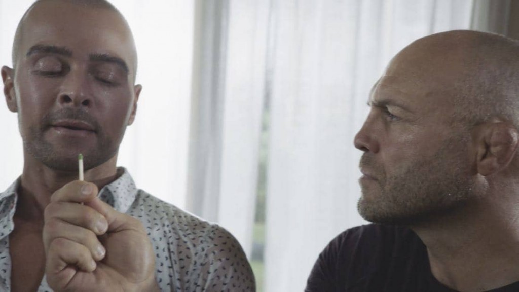 Aaron Wright (Joey Lawrence) et Jason Duclair (Randy Couture).